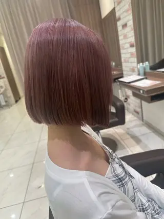 ショート カラー 【ケアブリーチ特化】 中村　玲仁のヘアスタイル