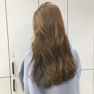 ロング カラー 狩野 羅夢のヘアスタイル