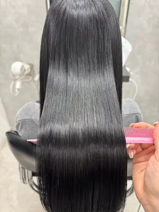 ロング カラー すぐ巻ける縮毛矯正 🍀勝倉　麗のヘアスタイル