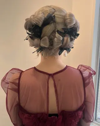 ヘアアレンジ 新宿❤︎ヘアセット ♡YUME🍀のヘアスタイル