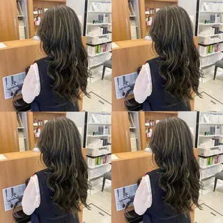 セミロング カラー 【カラー指名No 1✨】HIBIKIのヘアスタイル