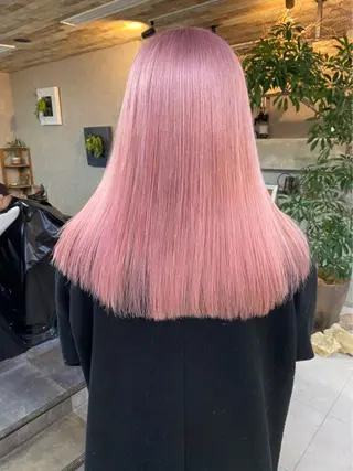 ロング カラー 藤田 清志のヘアスタイル