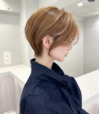 ショート 艶カラー/ヘアセット 着付け　ふうか　渋谷のヘアスタイル