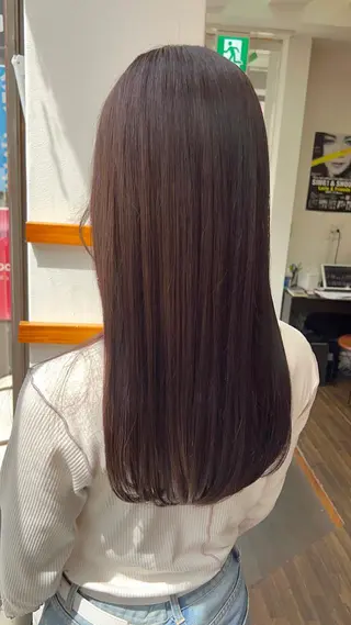 セミロング ✅自然にまとまる レイヤーカット梅澤徹のヘアスタイル