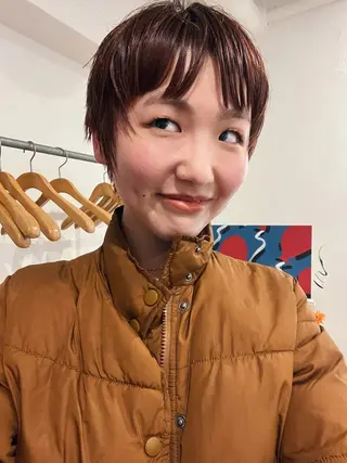 ショート 暖色/パーマ 🌼クニトウメイのヘアスタイル