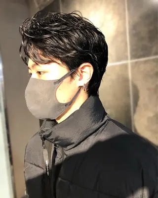 パーマ ヘアアレンジ メンズ メンズ特化✂️栗原 侑也のヘアスタイル
