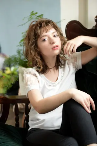 ミディアム 北川 裕暁のヘアスタイル