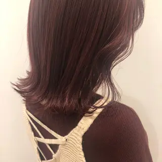 セミロング 銀座／レイヤーカット 🤍内野すみれのヘアスタイル