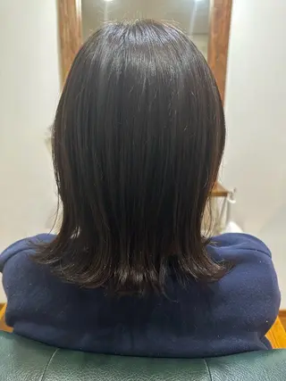 カラー 原田 梨乃のヘアスタイル
