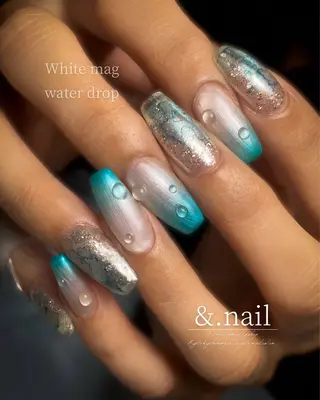 ネイル &.nail/ ニュアンス/持込み可のネイルデザイン