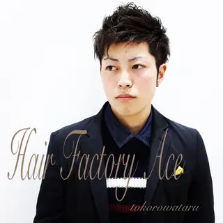 メンズ 所渉/韓国レイヤー /ウルフカットのヘアスタイル