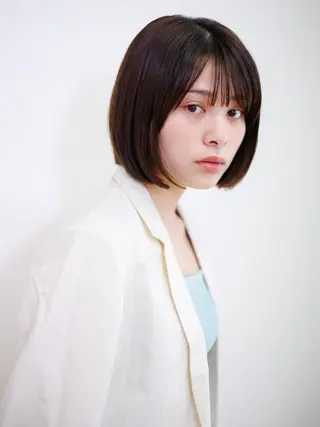 ショート カラー BASSA 下井草店のヘアスタイル