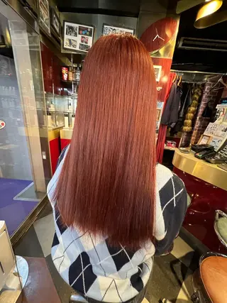 セミロング 横浜カットパーマ 特殊/ 平林侑馬のヘアスタイル