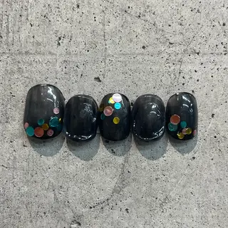 ネイル DISCO HAIR bello NAILのネイルデザイン