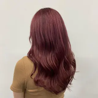 ミディアム mai🍑暖色カラー /レイヤー💖のヘアスタイル