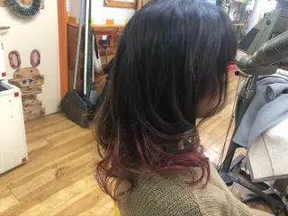 セミロング 雪上 章のヘアスタイル