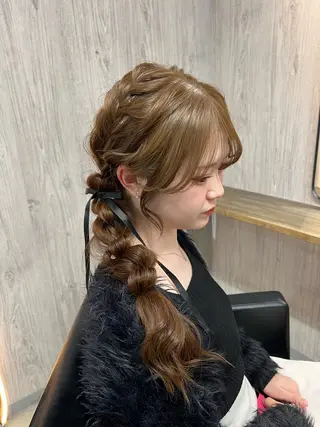 ロング lafit kaede/韓国ヘアのヘアスタイル