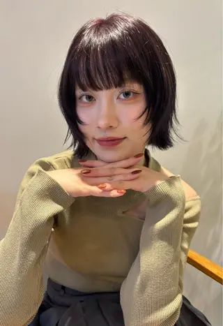 ショート カラー 🫧nari🫧 谷町 大阪のヘアスタイル