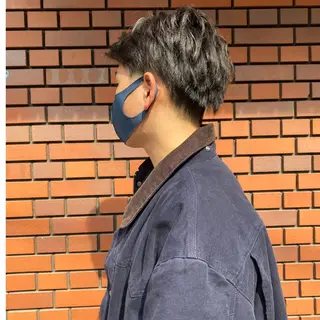 ショート メンズ エイトウメダ 店長 稲尾友則のヘアスタイル