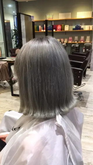 ミディアム カラー パーマ ヘアアレンジ メンズ キッズ ネイル マツエク・マツパ EnBlesS西宮 マンツーマン神道有基のヘアスタイル
