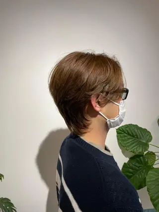 ショート メンズ 後藤 澪のヘアスタイル