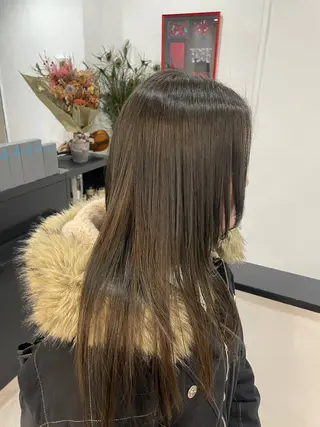 ロング wakana/ カット/ハイライトのヘアスタイル