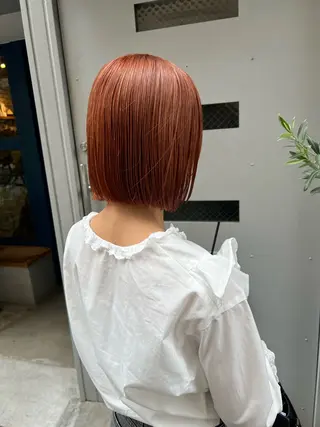 ショート miyabi🌙 大阪／梅田ヘアカラーのヘアスタイル