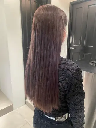 ロング カラー riria/ボブ /透明感カラー🎀のヘアスタイル