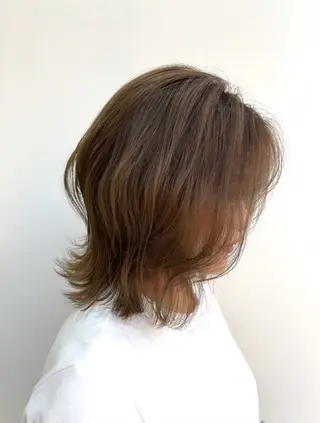 ミディアム カラー ヘアアレンジ ✨艶髪✨ 吉田誠のヘアスタイル