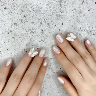 ミディアム カラー パーマ ヘアアレンジ メンズ キッズ ネイル マツエク・マツパ Salon Ｋのネイルデザイン