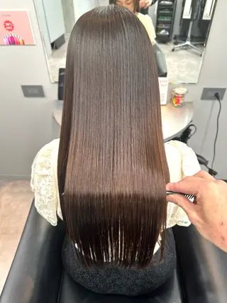 ロング カラー 美髪矯正・レイヤー 倉友哉のヘアスタイル