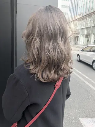 セミロング ショート✨顔まわり マツモト ショウゴのヘアスタイル