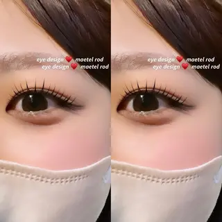 マツエク・マツパ 表参道eyelist AIMI🎀のマツエク・マツパデザイン