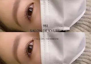 マツエク・マツパ アイブロウ 981 aska｜ マツパ×エクステのマツエク・マツパデザイン