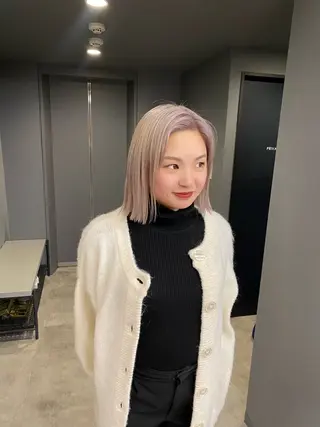 ショート 重里 瑠花のヘアスタイル