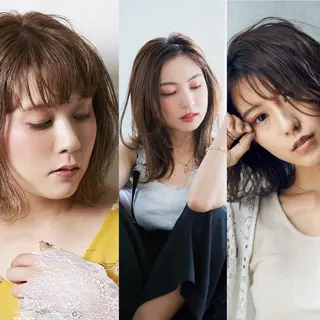 ミディアム Noyヨシモト ヒロトのヘアスタイル