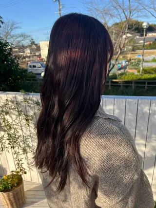カラー 吉田 咲樹のヘアスタイル