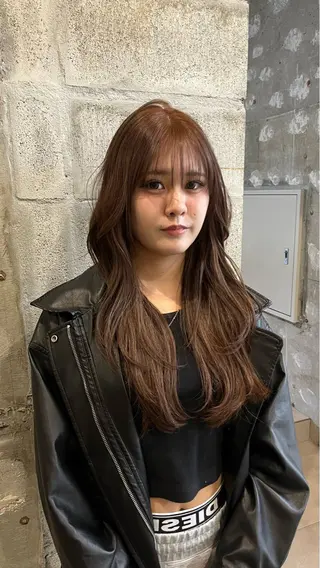 ロング riko／ SYS by fitのヘアスタイル