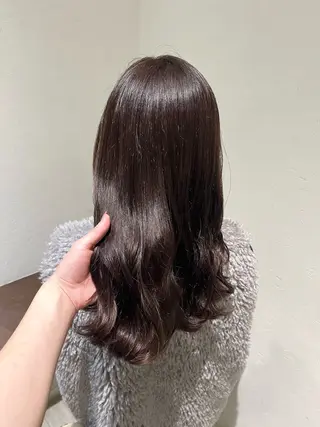 セミロング カラー RYOKA/ 透明感カラー/韓国風のヘアスタイル