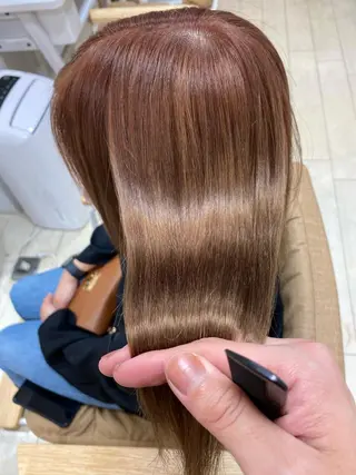 セミロング カラー パーマ ヘアアレンジ メンズ キッズ ネイル マツエク・マツパ 🧡可愛い色落ち🧡 ハイトーン特化🧡のヘアスタイル
