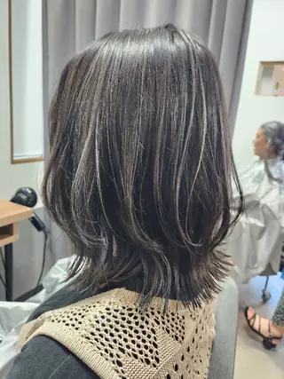 ミディアム カラー TELA HAIR 土気あすみが丘店所属・✂ AYAのヘアスタイル
