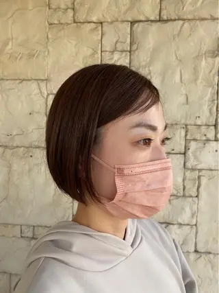 ショート 井上 歩美のヘアスタイル