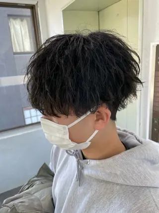 ミディアム 無料カットモデル ユナのヘアスタイル