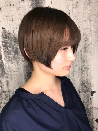 ショート 髪質改善 カラーJILLのヘアスタイル