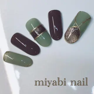 ネイル miyabi nail 桂川駅近くのネイルデザイン