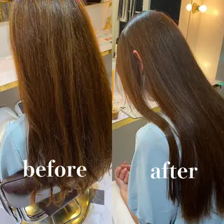 ロング カラー ヘアアレンジ 梅田中崎町髪質改善 /オキヒロト/エコルのヘアスタイル