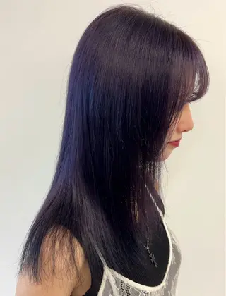 セミロング カラー 🤍透明感カラー・ きらら‎🤍のヘアスタイル