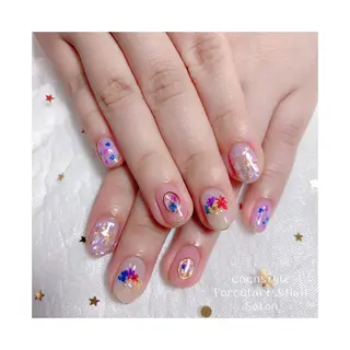 ミディアム ネイル 👑enen style👑のネイルデザイン