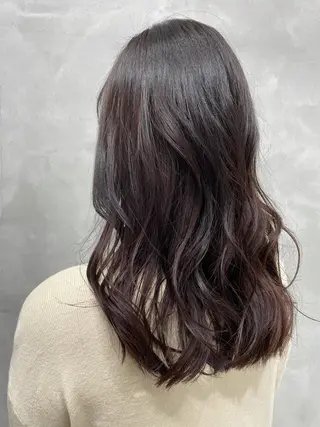 ロング カラー 狩野 羅夢のヘアスタイル