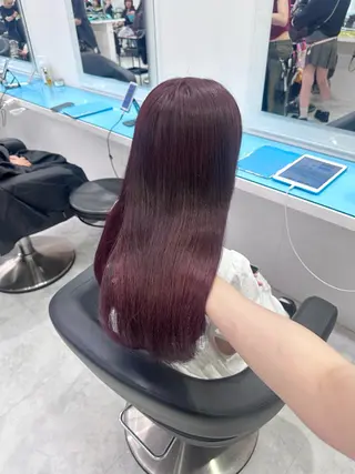 セミロング カラー ♡ダブルカラー特化♡ miyuのヘアスタイル